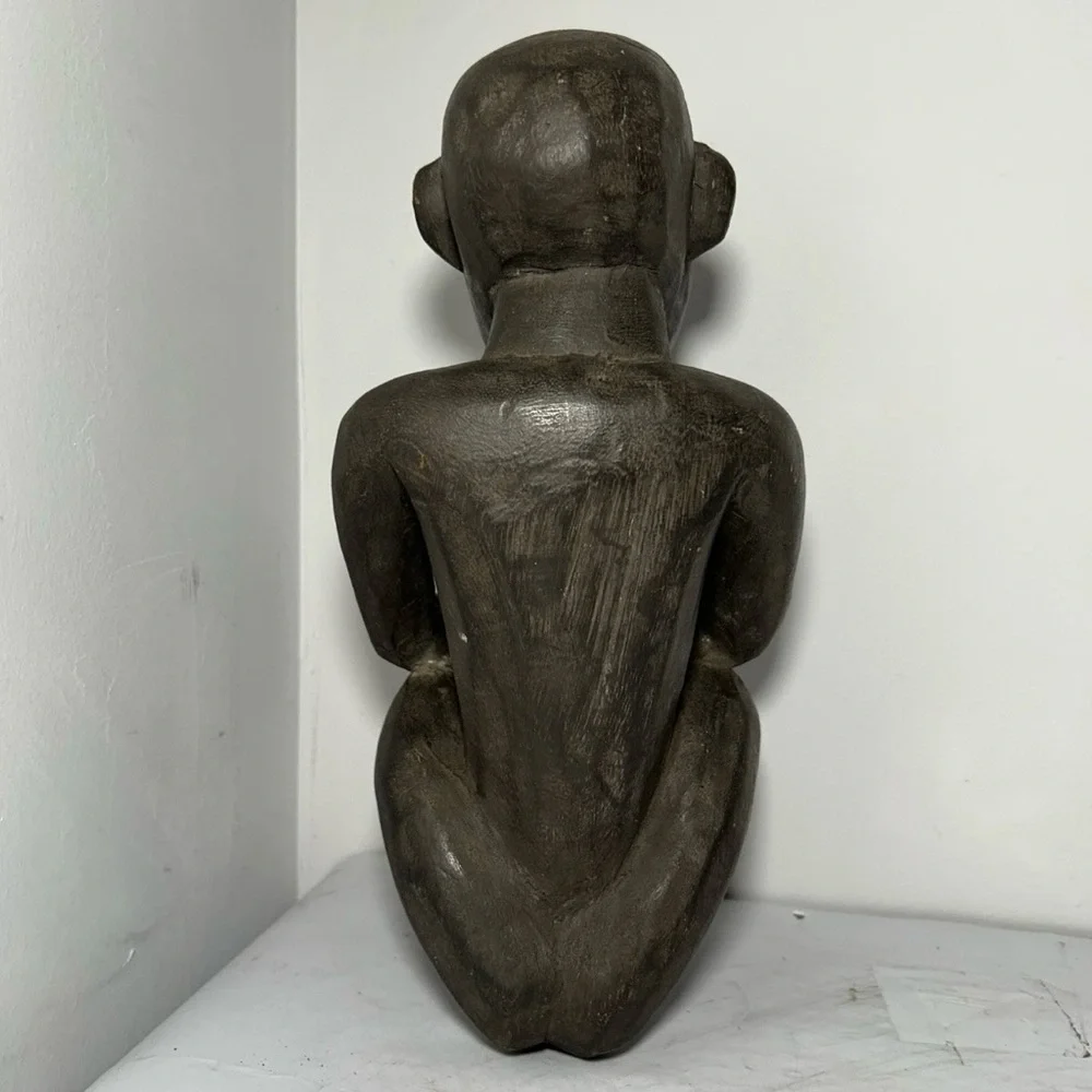 12” Bulul, Ifugao, Northern Luzon, Philippines Filipino, wood carving Sculpture - Picture 7 of 16